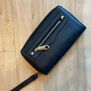 Rebecca minkoff clutch bag black